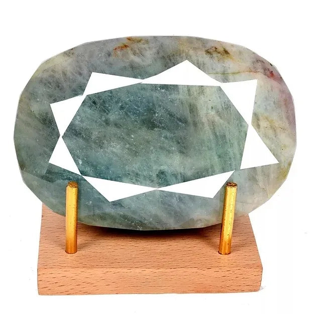 2900 Ct Natural Brazilian Untreated Aqua Blue Aquamarine Oval Cut Huge Loose Gem DF017