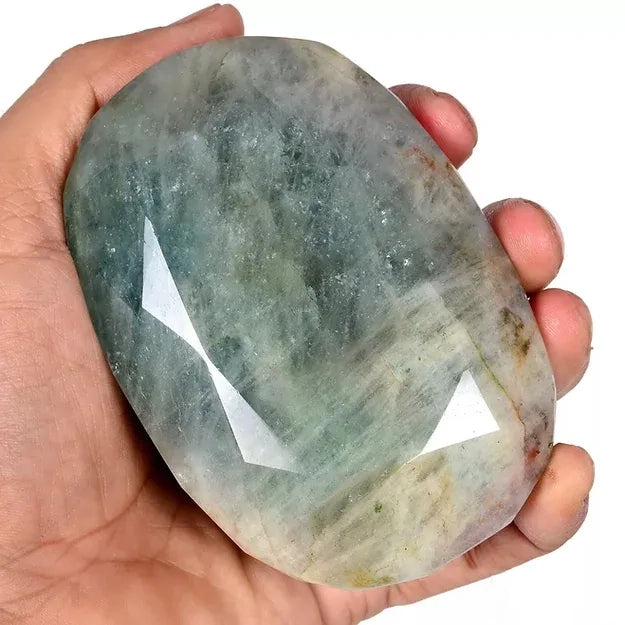2900 Ct Natural Brazilian Untreated Aqua Blue Aquamarine Oval Cut Huge Loose Gem DF017