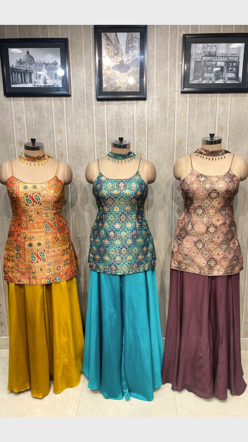 Dazzling Beautiful Partywear Suit